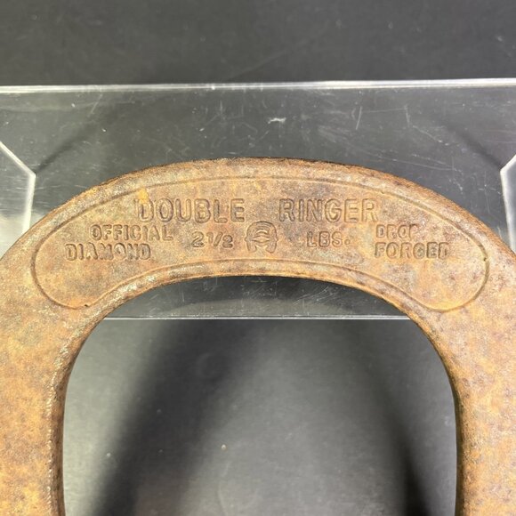 Vintage Duluth Horse Shoe Double Ringer Official Diamond 2.5 Lbs Drop Forged USA - Picture 3 of 10